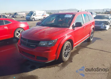 2018 Dodge Journey Se z USA, uszkodzony, nr VIN 3C4PDCAB5JT497863